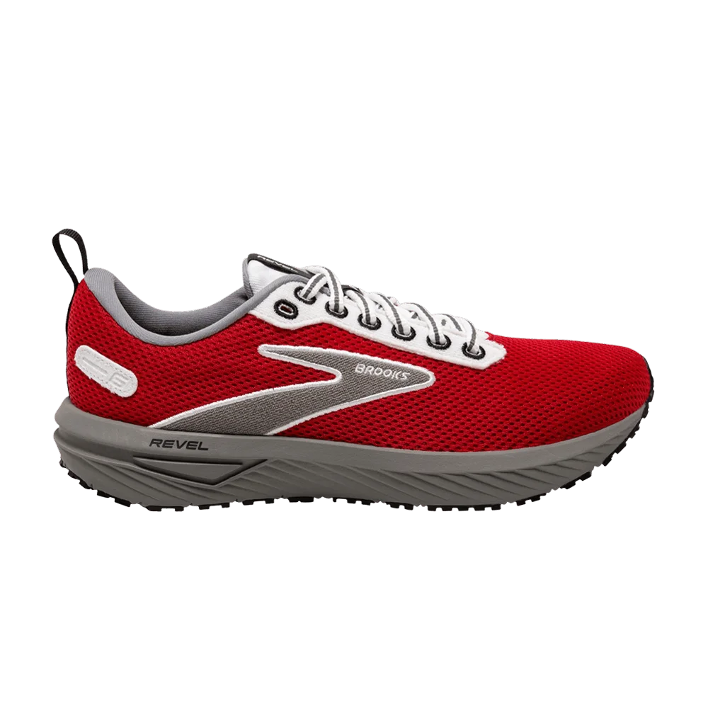 Кроссовки Brooks Wmns Revel 6 'Red Grey'