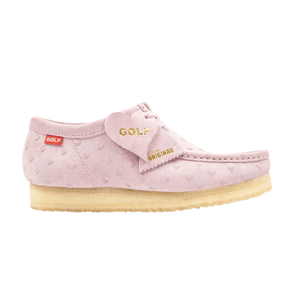 Кроссовки Clarks Golf Wang x Wallabee 'Light Pink'
