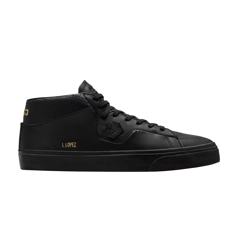 Кроссовки Converse Louie Lopez Pro Mid 'Mono Leather - Triple Black'