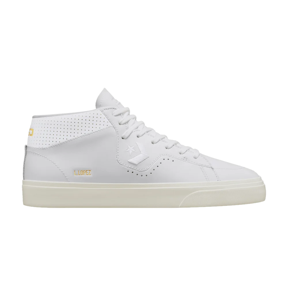 Кроссовки Converse Louie Lopez Pro Mid 'Mono Leather - White Egret'