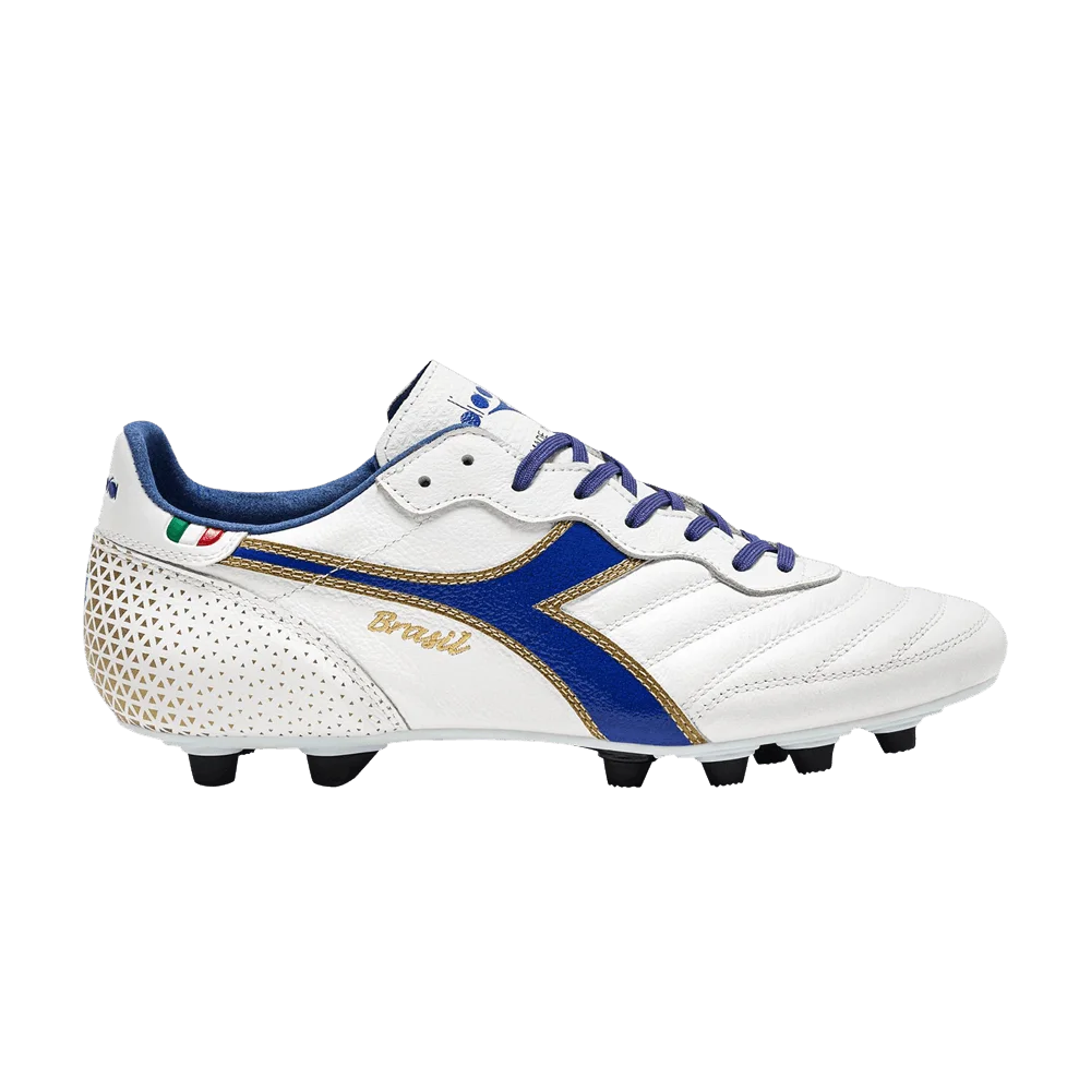 Кроссовки Diadora Brasil Made in Italy OG GR LT+ MDPU 'White Mazarine Blue'
