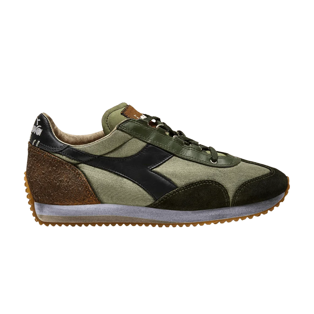 Кроссовки Diadora Equipe H Dirty Stone Wash Evo 'Sage Green'
