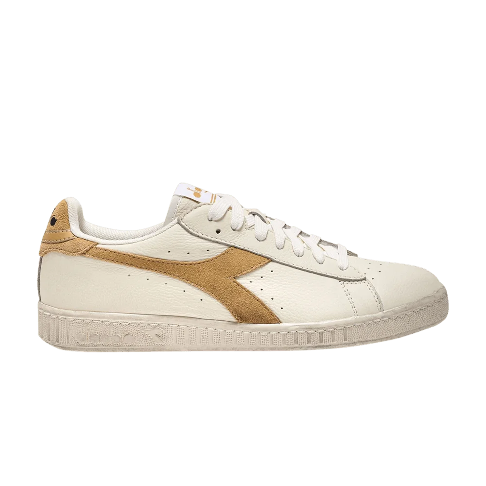 Кроссовки Diadora Game Low Waxed Suede Pop 'White Latte'