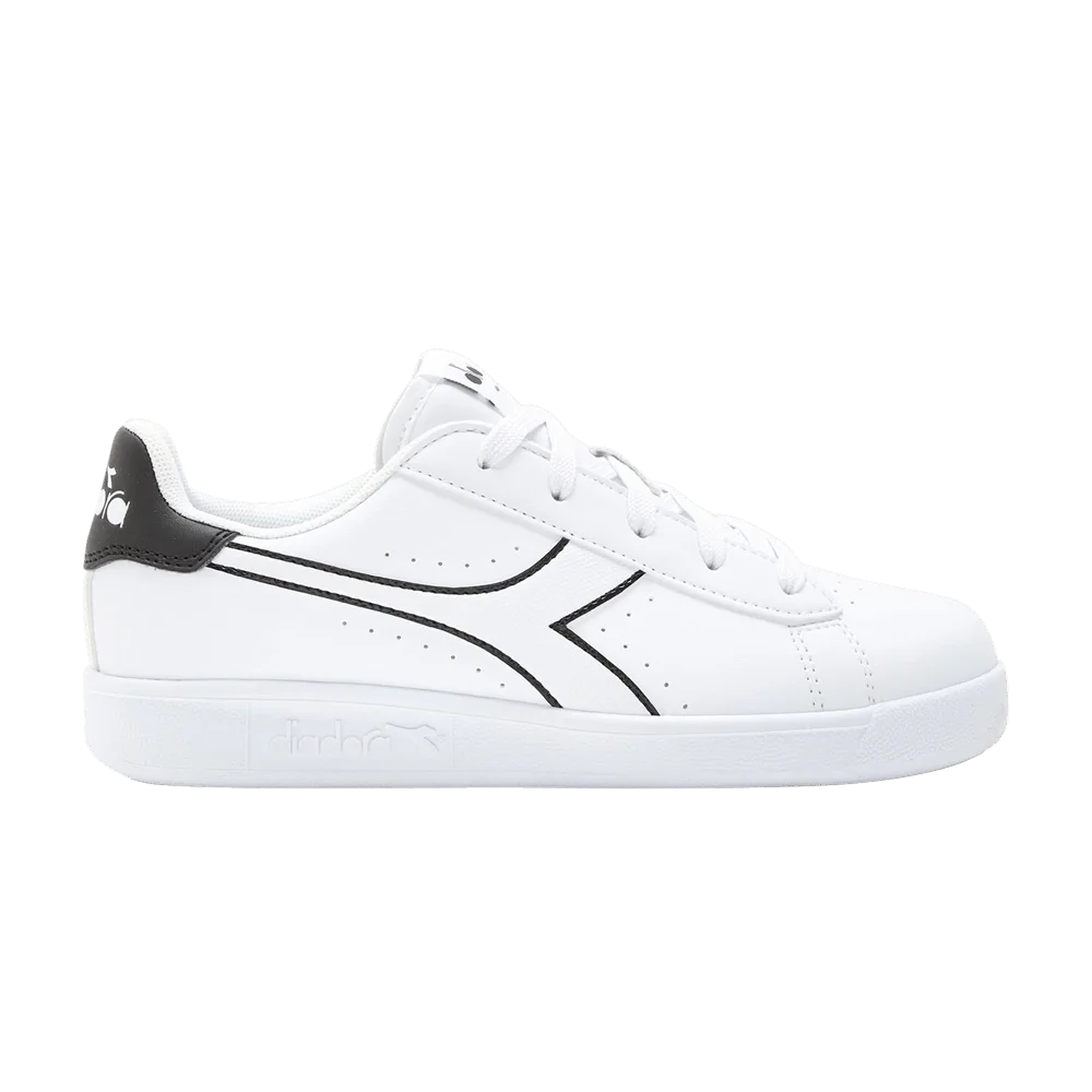 Кроссовки Diadora Game P Big Kid 'White Outlined Black'