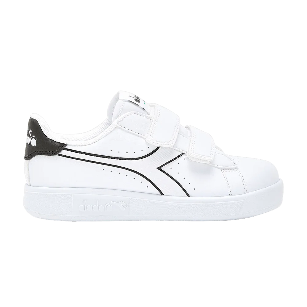 Кроссовки Diadora Game P Little Kid 'White Black'