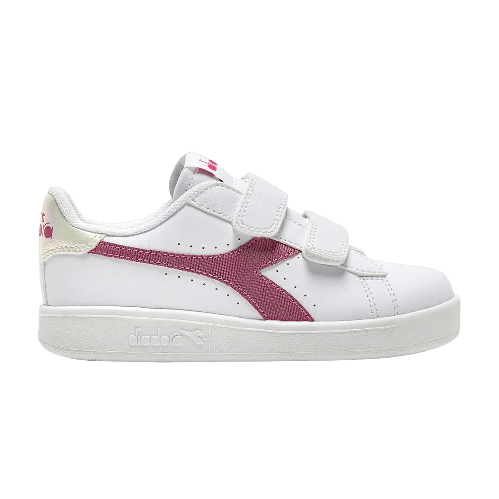 Кроссовки Diadora Game P Little Kid 'White Claret Red'