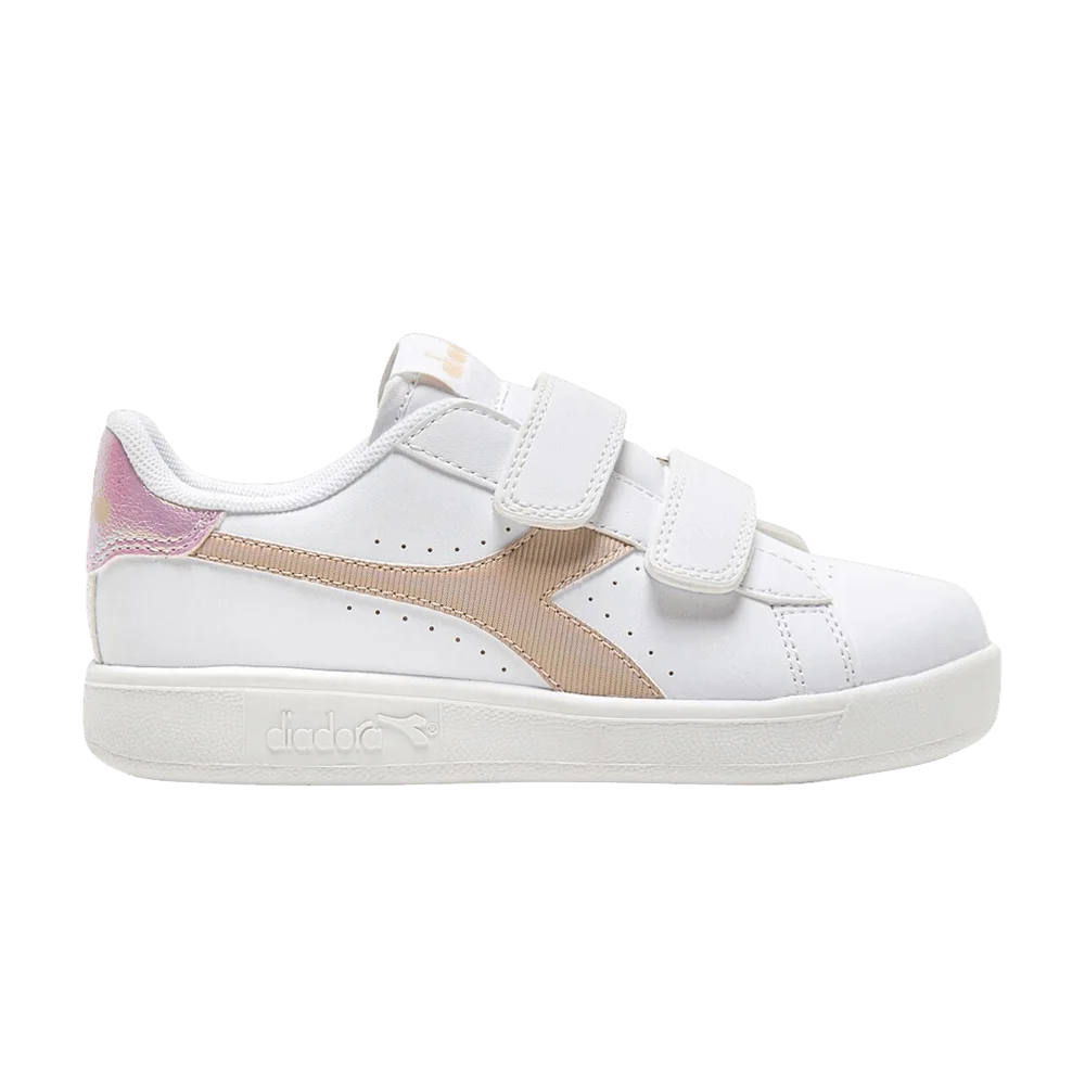 Кроссовки Diadora Game P Little Kid 'White Sand Beige'