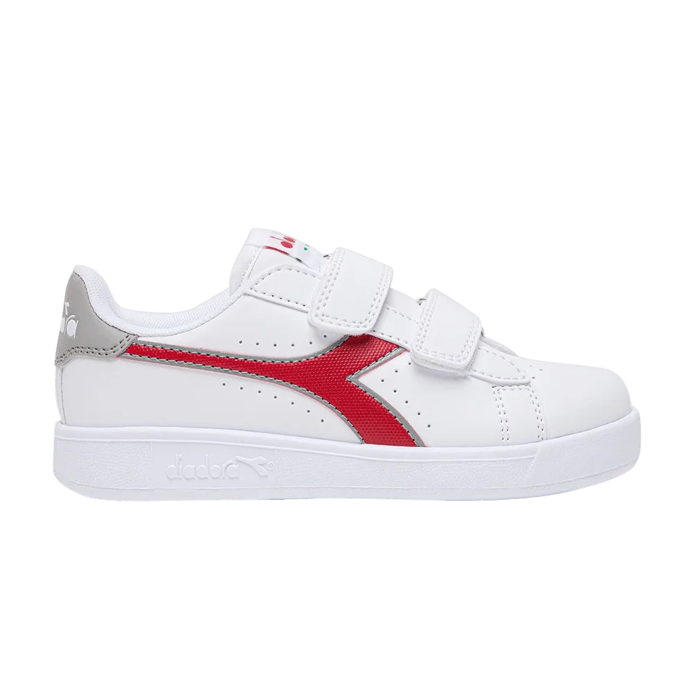 Кроссовки Diadora Game P Little Kid 'White Tango Red'