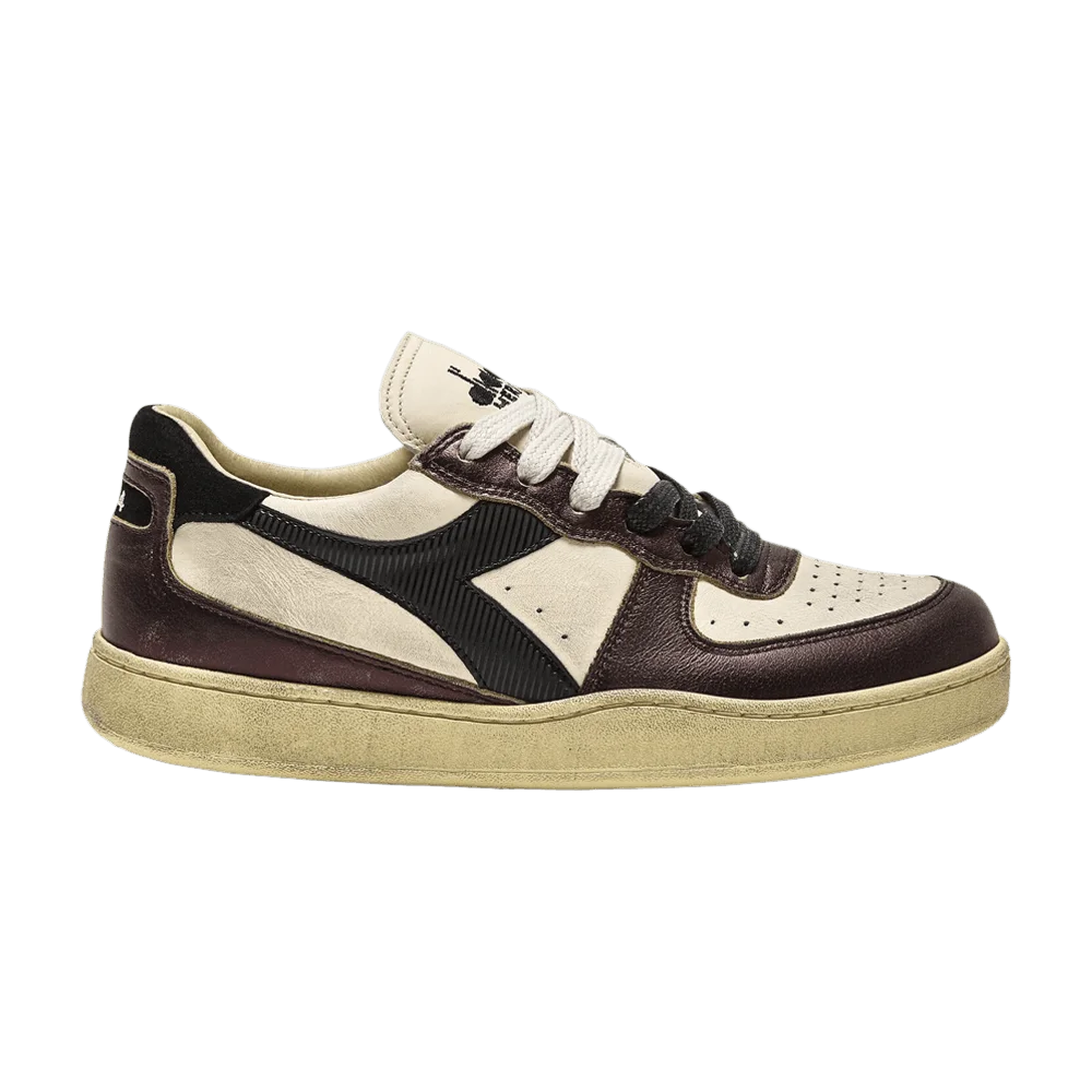 Кроссовки Diadora Mi Basket Low 'Metallic Dirty - Light Beige'