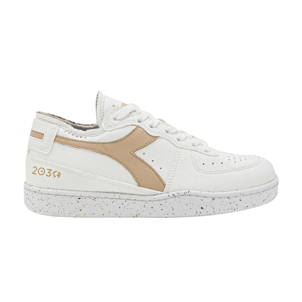Кроссовки Diadora Mi Basket Row Cut '2030 - Bianco Warm Sand'