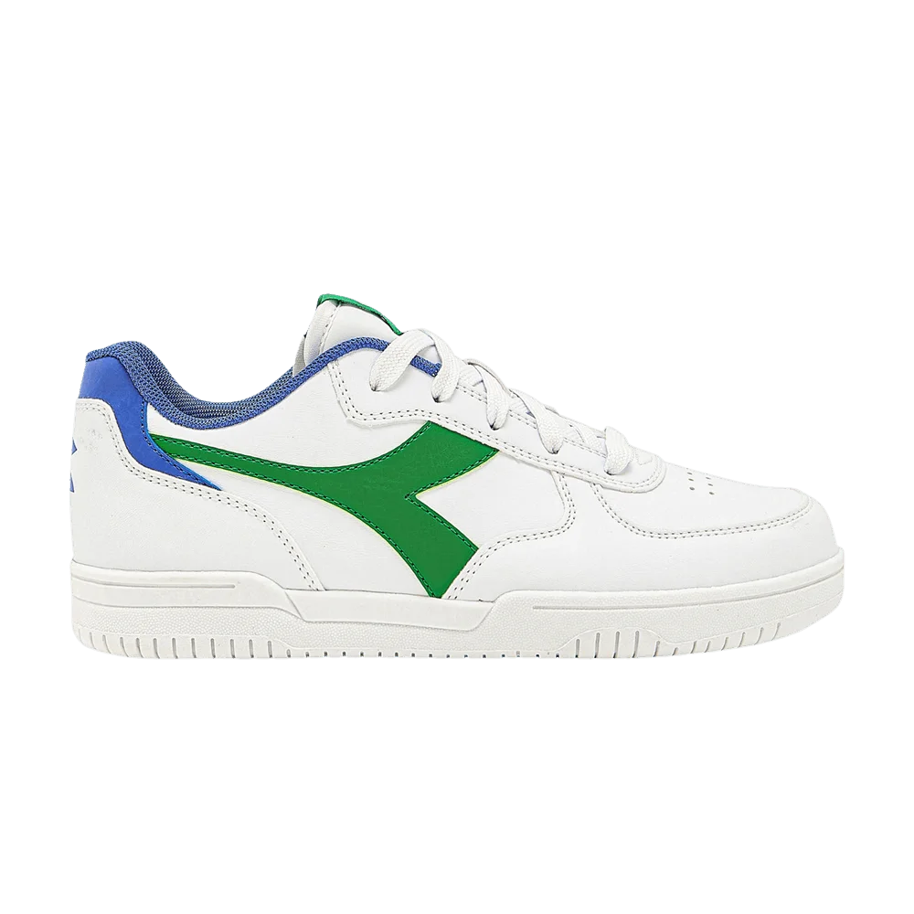 Кроссовки Diadora Raptor Low Big Kid 'White Jolly Green'