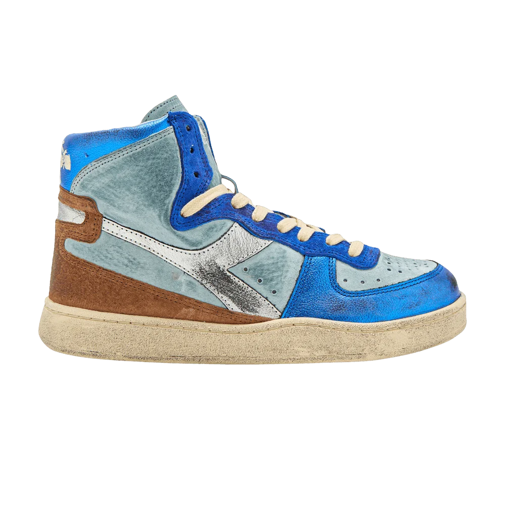 Кроссовки Diadora Wmns Mi Basket 'Metal - Starlight Blue'