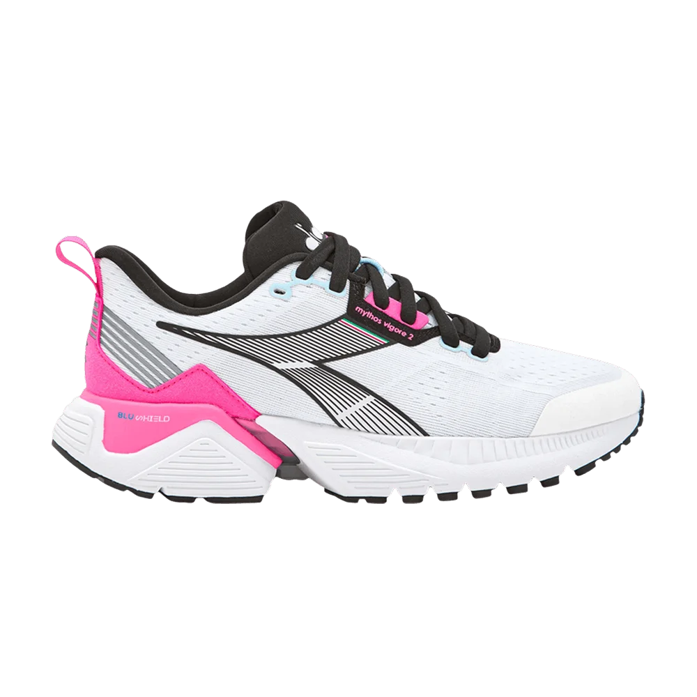 Кроссовки Diadora Wmns Mythos Blushield Vigore 2 'White Pink Fluorescent'
