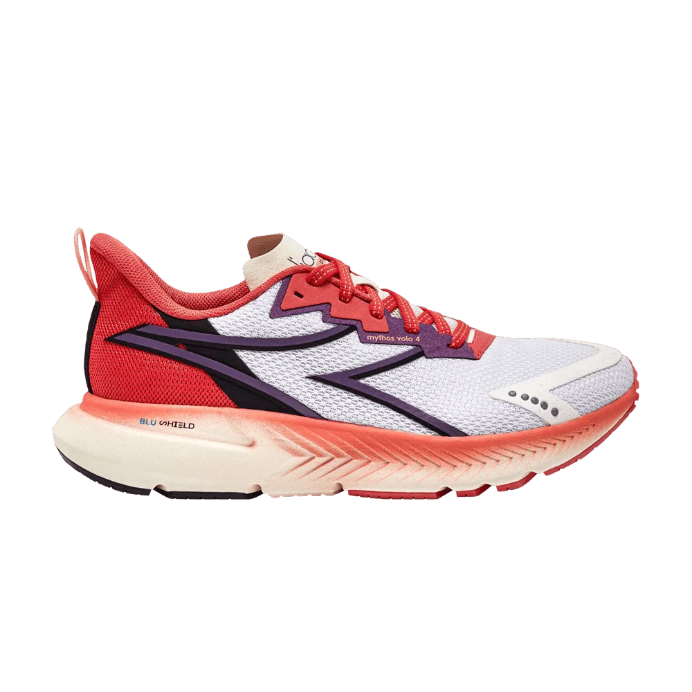 Кроссовки Diadora Wmns Mythos Blushield Volo 4 'White Cayenne'