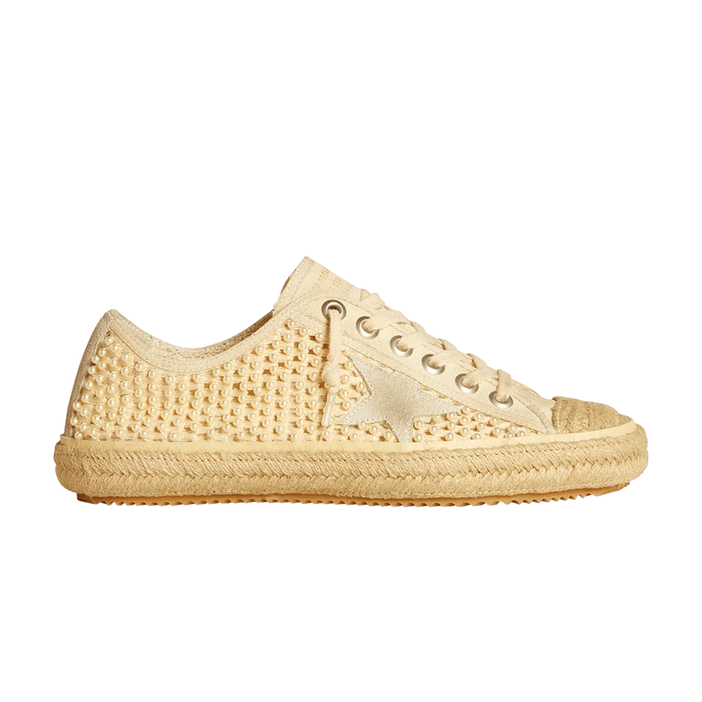 Кроссовки Golden Goose Wmns V-Star 'Milk White Pearls'
