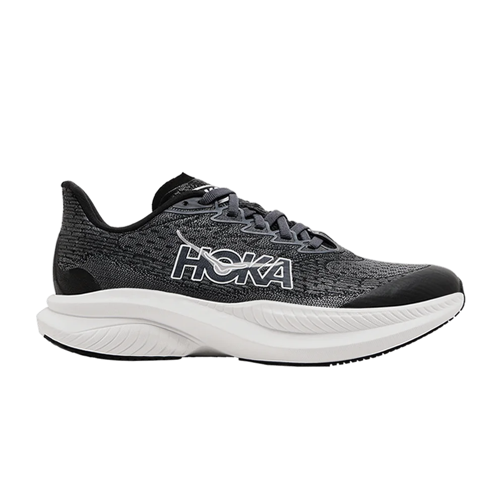 Кроссовки HOKA Mach 6 Kids 'Black White'