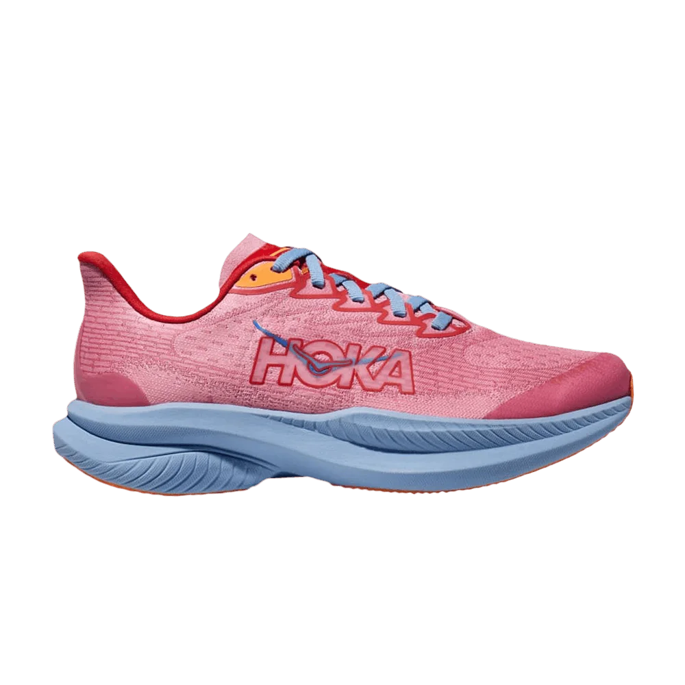 Кроссовки HOKA Mach 6 Kids 'Peony Cerise'