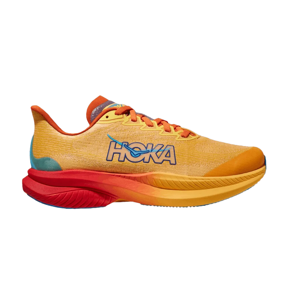 Кроссовки HOKA Mach 6 Kids 'Poppy Squash'