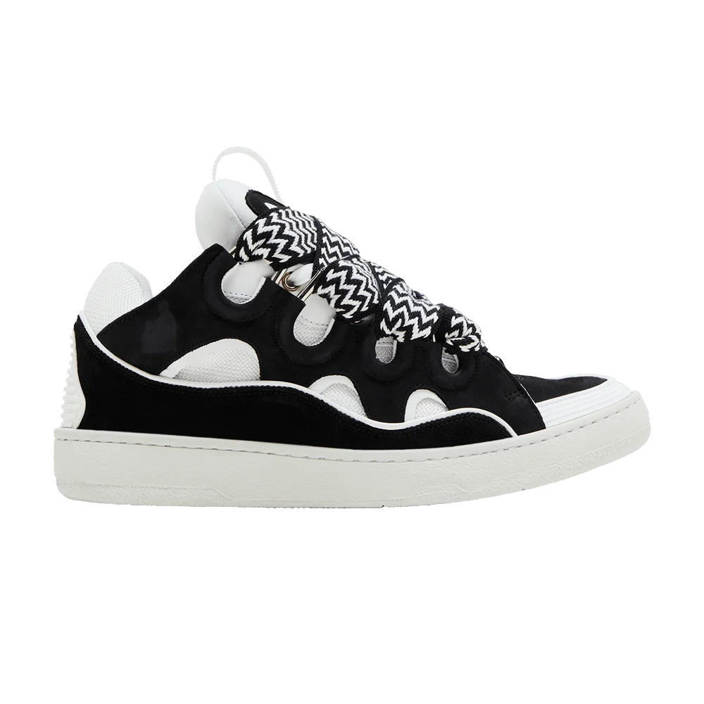 Кроссовки Lanvin Curb Sneakers 'Black White'