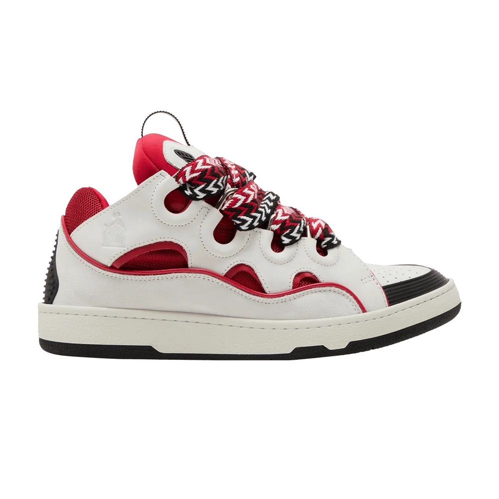 Кроссовки Lanvin Curb Sneakers 'Red White'