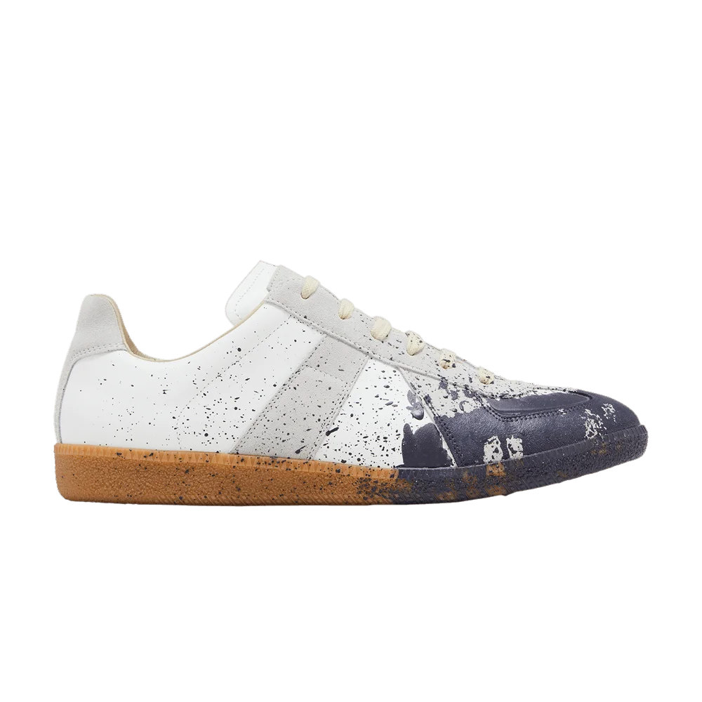Кроссовки Maison Margiela Replica Low 'Paint Splatter - White Pewter'