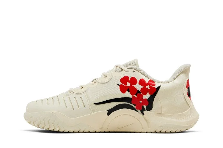Кроссовки Naomi Osaka x Nike Wmns NikeCourt Air Zoom GP Turbo HC 'Hibiscus Flowers'