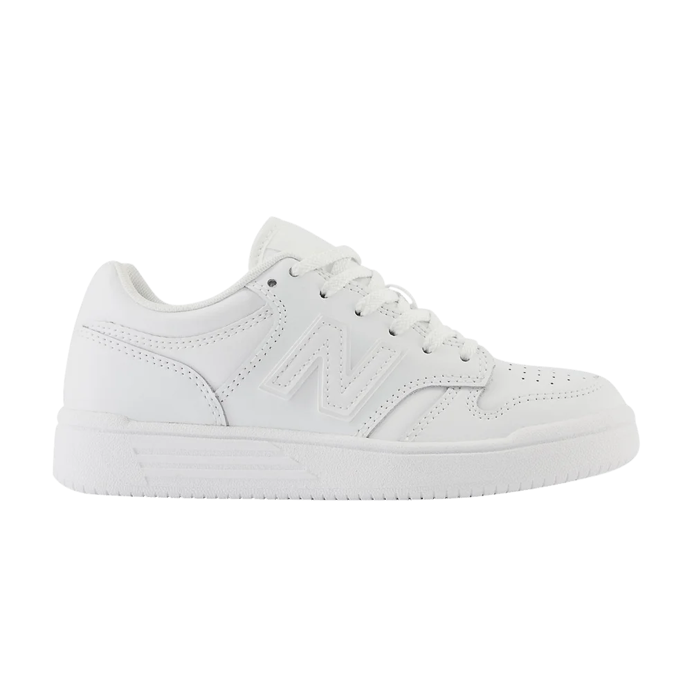 Кроссовки New Balance 480 Little Kid 'Triple White'