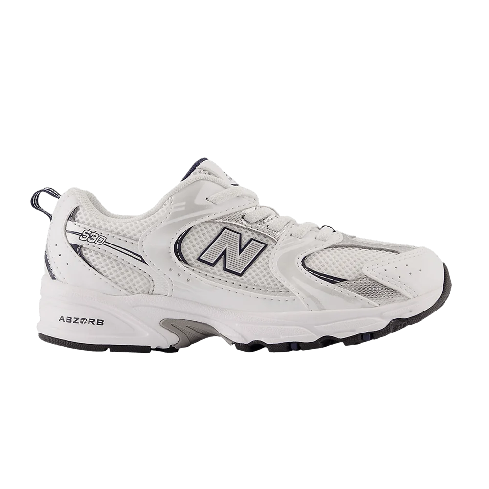 Кроссовки New Balance 530 Bungee Little Kid 'White Natural Indigo'