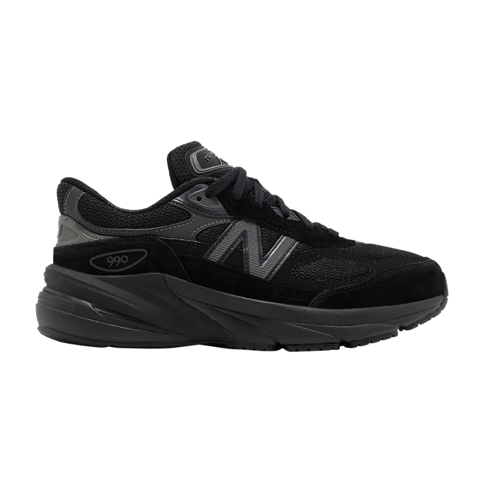 Кроссовки New Balance 990v6 Big Kid 'Black Metallic'