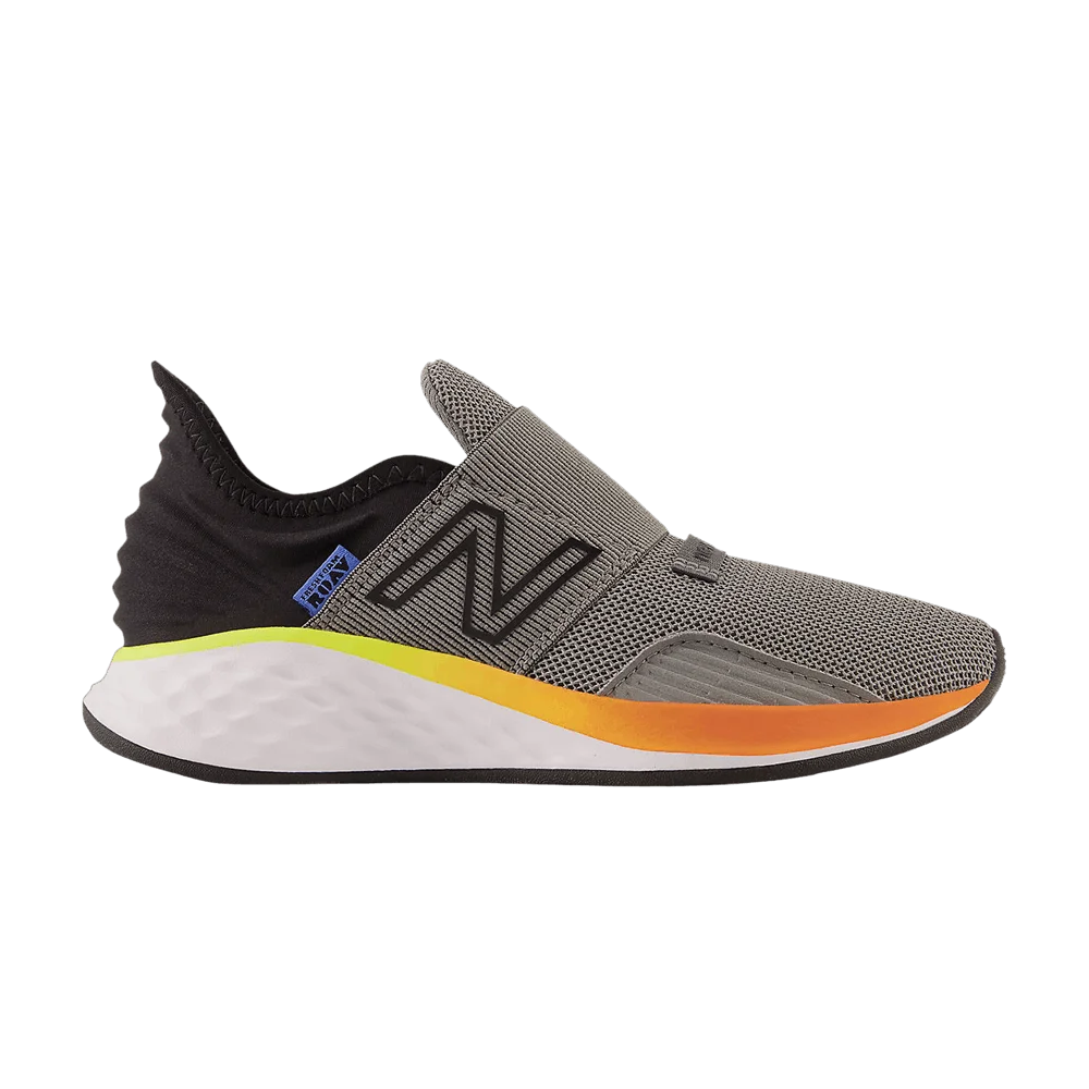 Кроссовки New Balance Fresh Foam Roav Slip-On Little Kid 'Harbor Grey Pineapple'