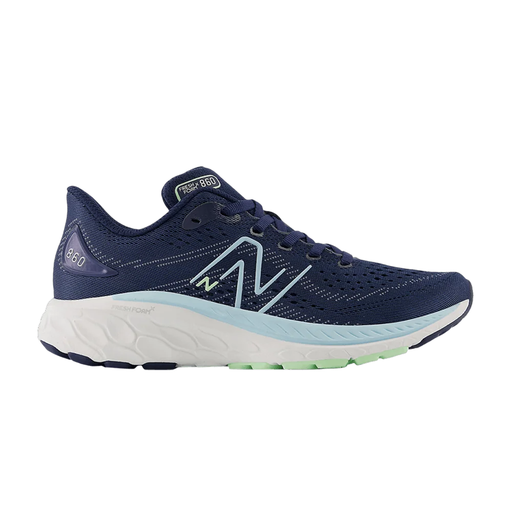Кроссовки New Balance Fresh Foam X 860v13 Big Kid X-Wide 'Navy Bleach Blue'