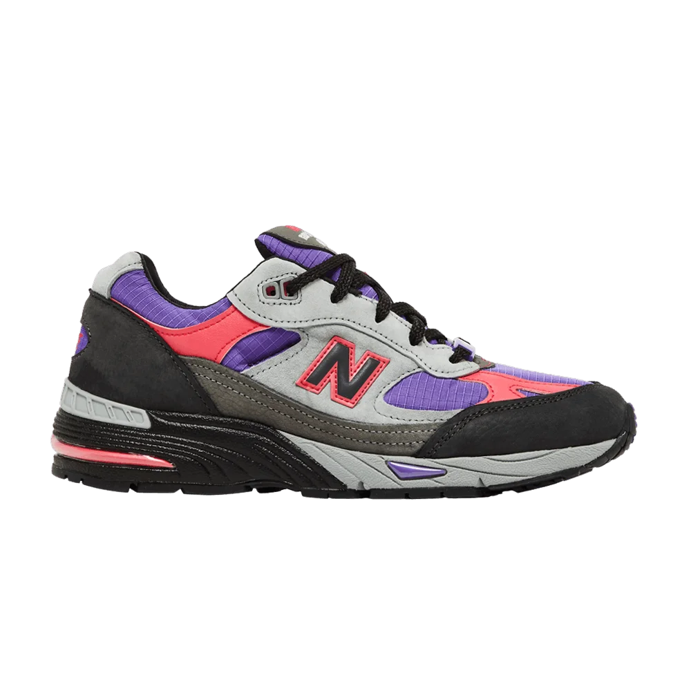 Кроссовки New Balance Palace x Wmns 991 Made in England 'Black Ultra Violet'