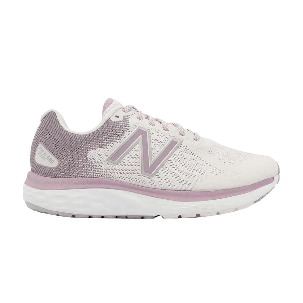 Кроссовки New Balance Wmns Fresh Foam 680v7 Wide 'Sea Salt Violet Shadow'