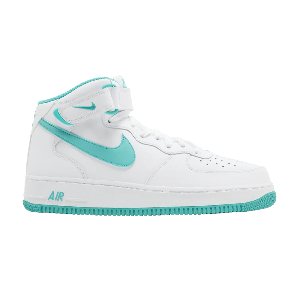 Кроссовки Nike Air Force 1 Mid '07 'White Clear Jade'