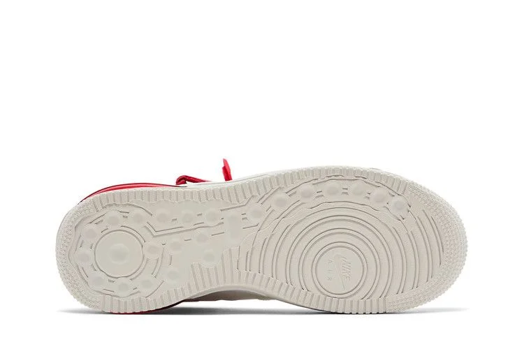 Кроссовки Nike Air Force 1 Mid Evo 'Summit White University Red'