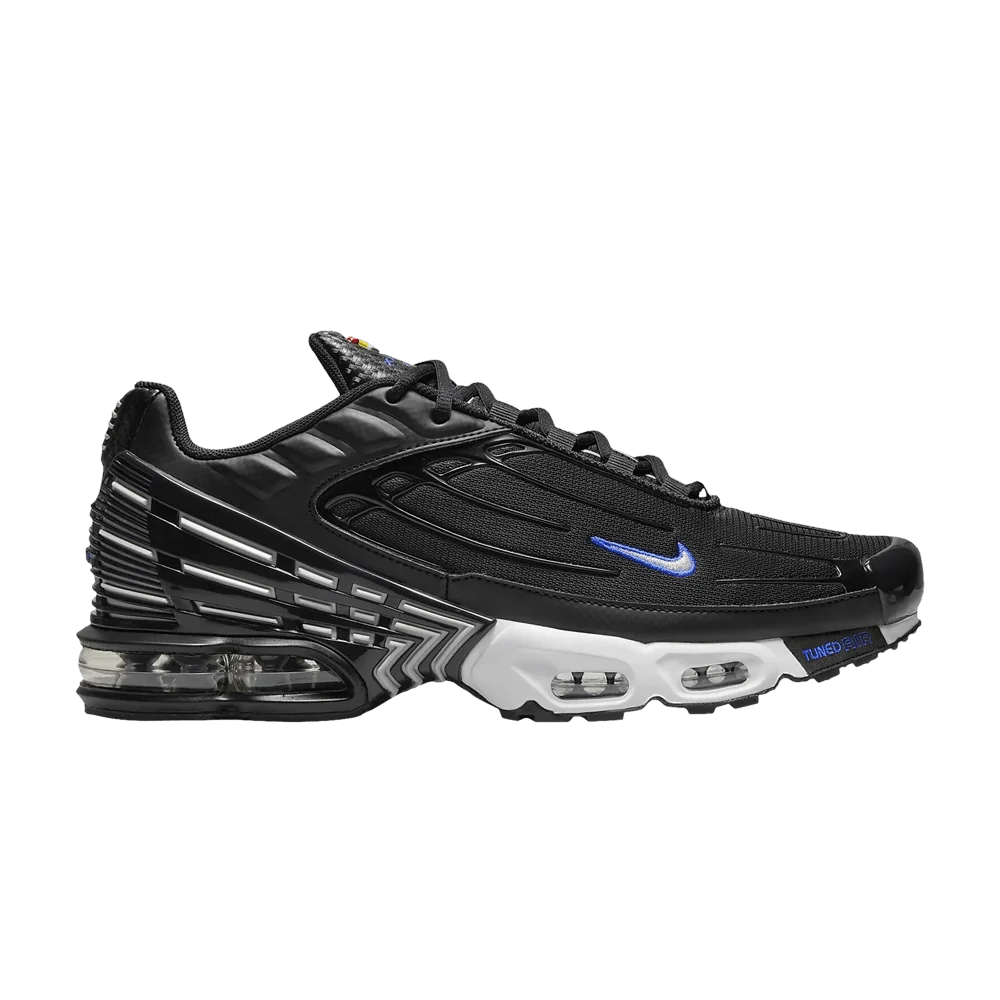 Кроссовки Nike Air Max Plus 3 'Black Blue Metallic Silver'