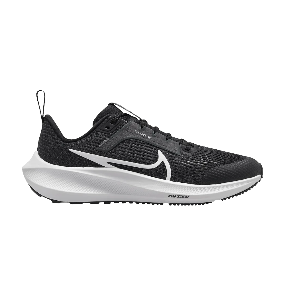 Кроссовки Nike Air Zoom Pegasus 40 GS 'Black White'