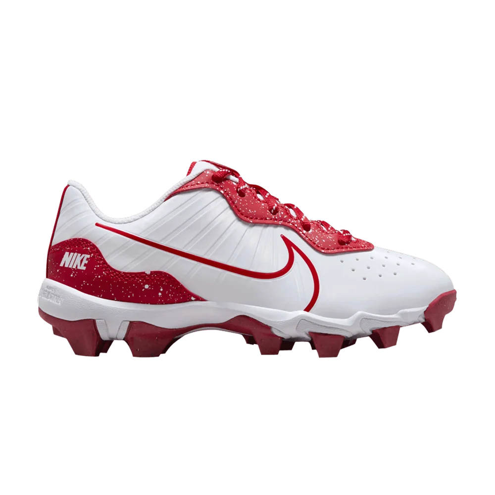 Кроссовки Nike Alpha Huarache 4 Keystone GS 'White University Red Splatter'