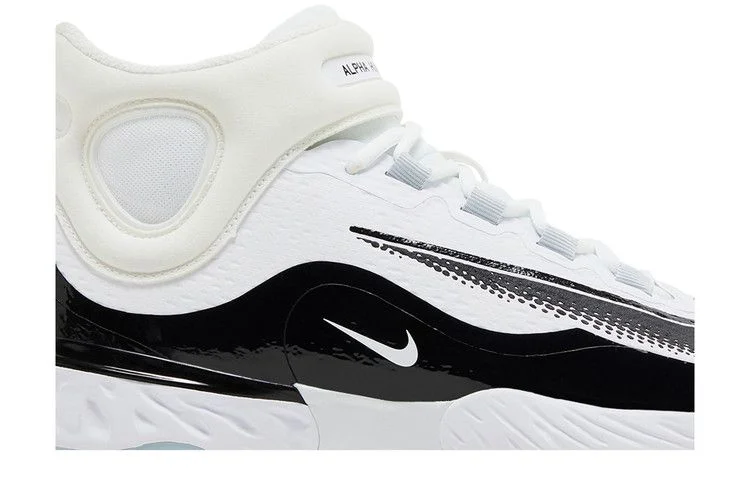 Кроссовки Nike Alpha Huarache Elite 4 Mid 'White Black Blue Tint'