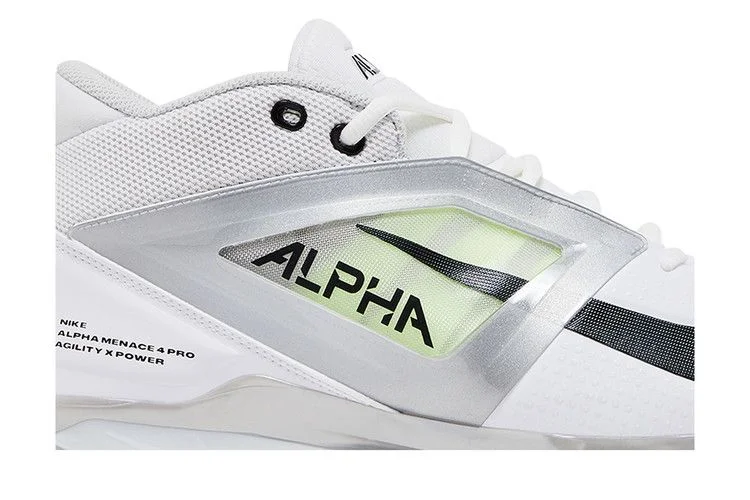 Кроссовки Nike Alpha Menace 4 Pro 'White Black'