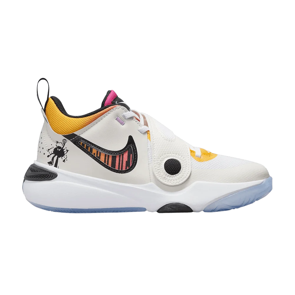 Кроссовки Nike Team Hustle D11 GS 'Doodles'
