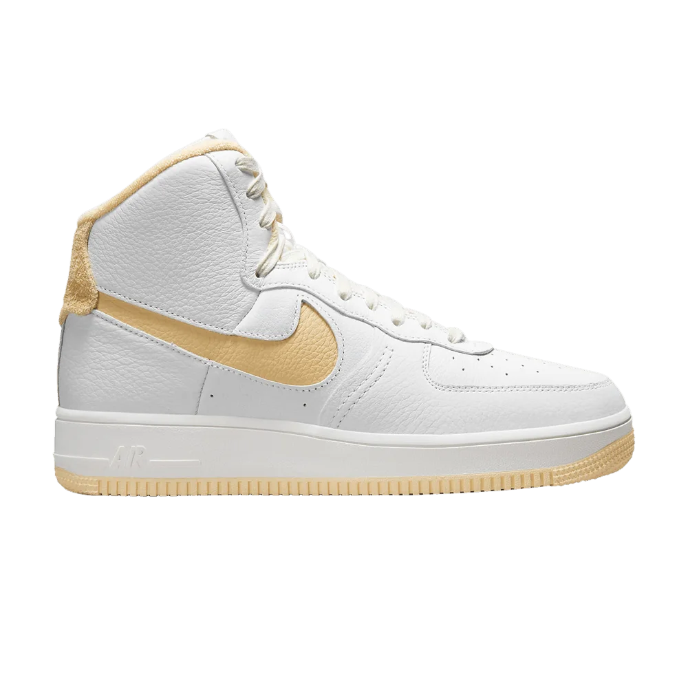 Кроссовки Nike Wmns Air Force 1 High Sculpt 'White Pale Vanilla'