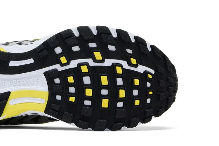Кроссовки Nike Wmns Air Pegasus 2K5 'Metallic Silver Black Opti Yellow'