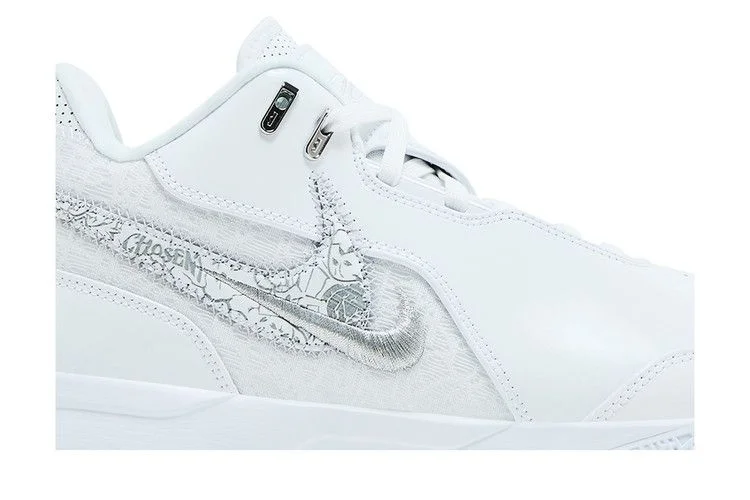 Кроссовки Nike Zoom LeBron NXXT Gen AMPD EP 'White Metallic Silver'