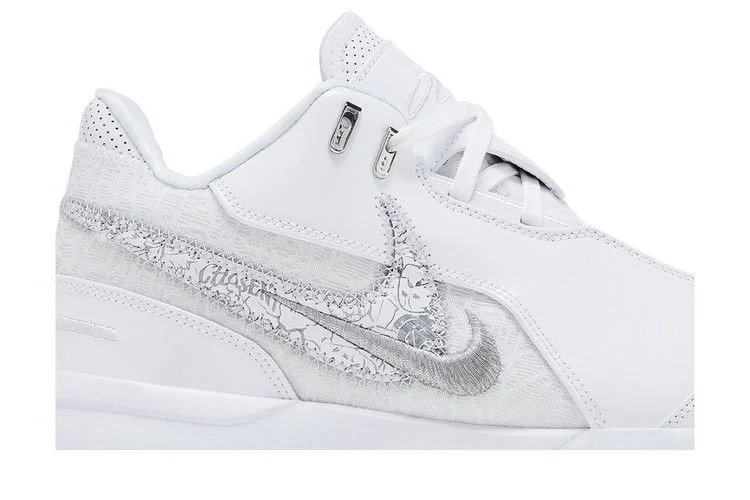 Кроссовки Nike Zoom LeBron NXXT Gen AMPD 'White Metallic Silver'