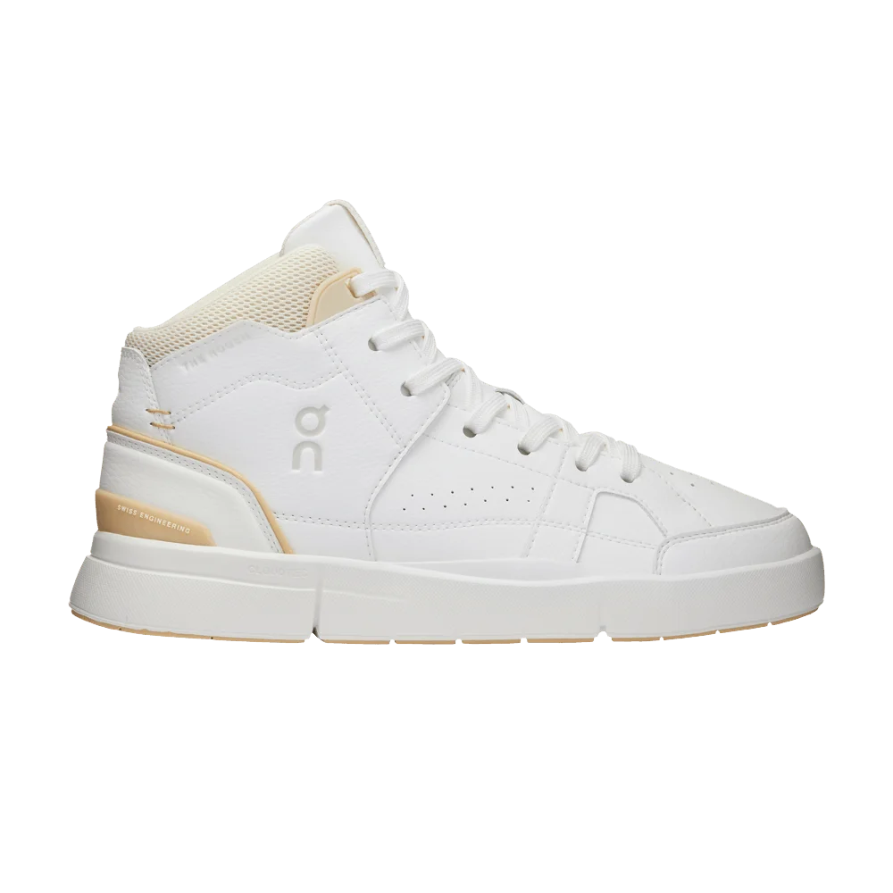 Кроссовки ON Wmns The Roger Clubhouse Mid 'White Savannah'