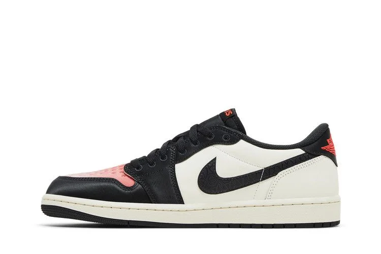 Кроссовки Paris Saint-Germain x Air Jordan 1 Retro Low OG 'Sail Pink Oxford'