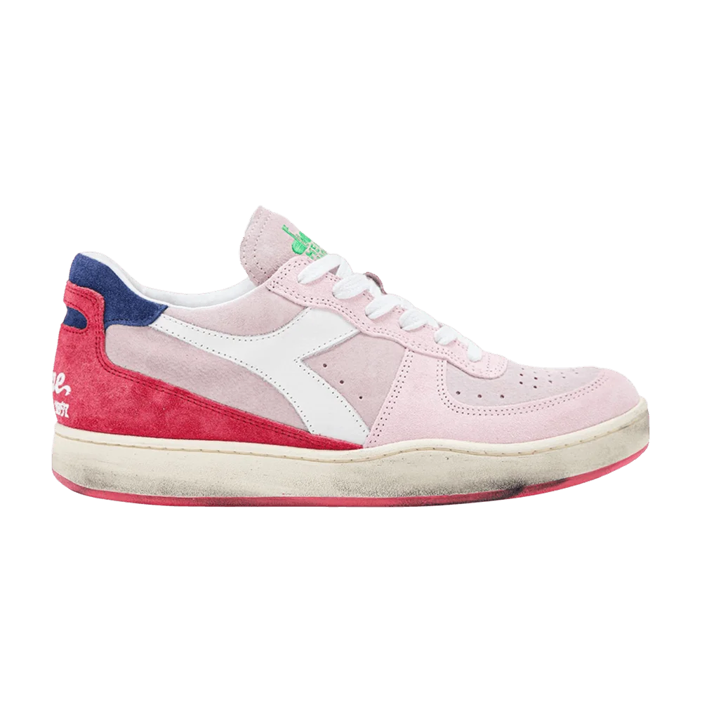 Кроссовки Pastiglie Leone x Diadora Mi Basket Low 'Lampone Italia'