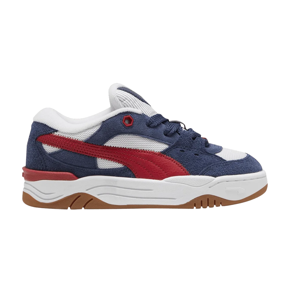 Кроссовки Puma 180 Texture Big Kid 'Club Navy Silver Mist'