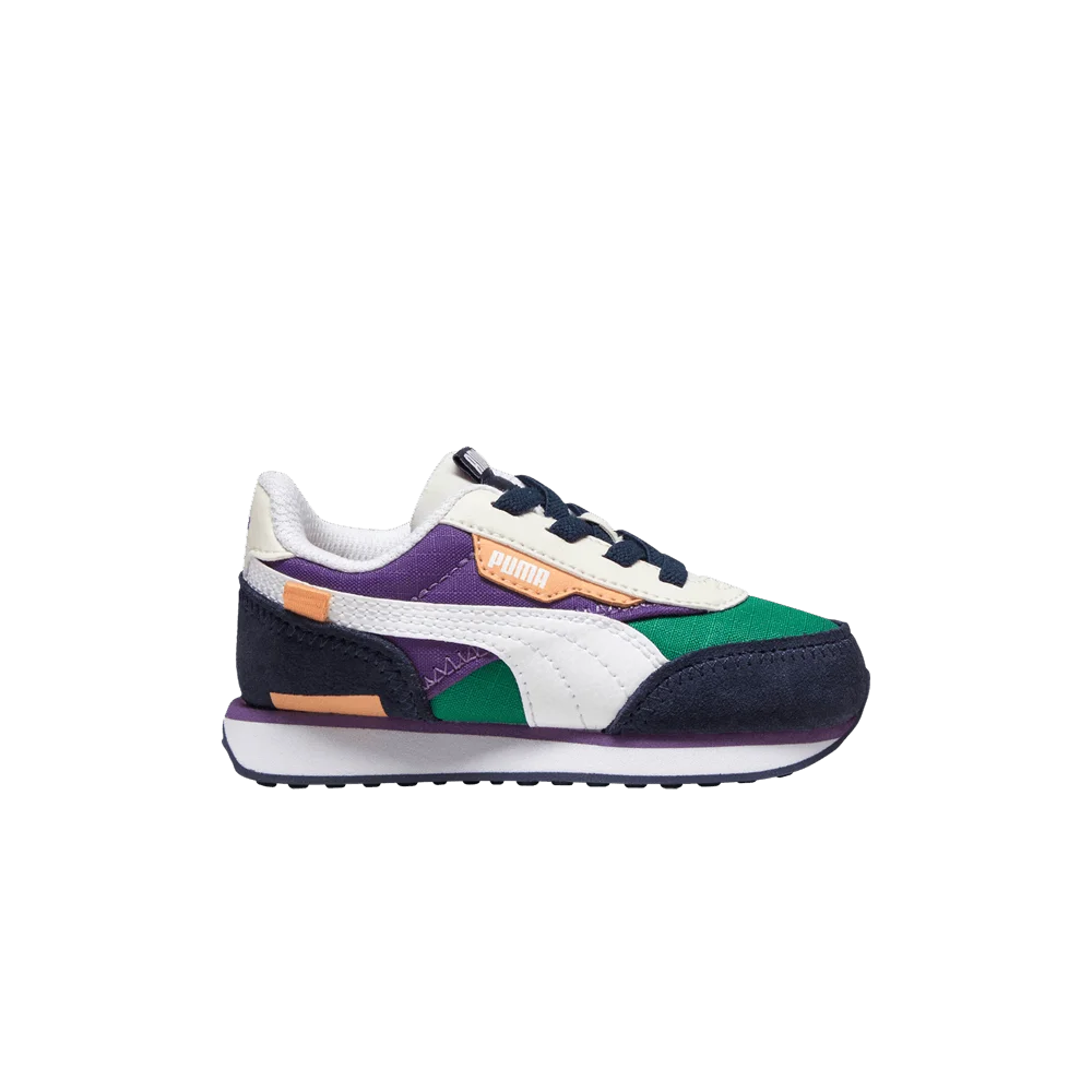 Кроссовки Puma Future Rider Play On Toddler 'Archive Green Purple Pop'